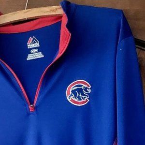 Men's Chicago Cubs quarter zip
